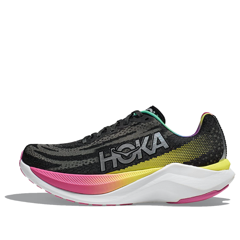 (WMNS) HOKA ONE ONE Mach X 'Black Silver Multi-Color' 1141451-BKSV