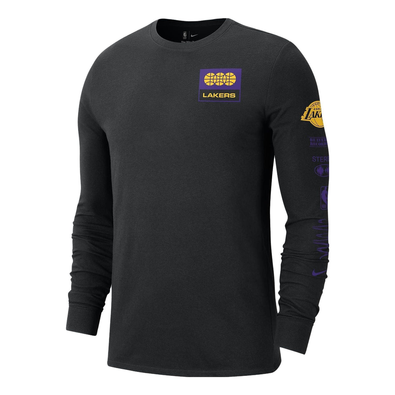 Nike NBA Long-Sleeve T-Shirt 'Los Angeles Lakers' FJ0480-010