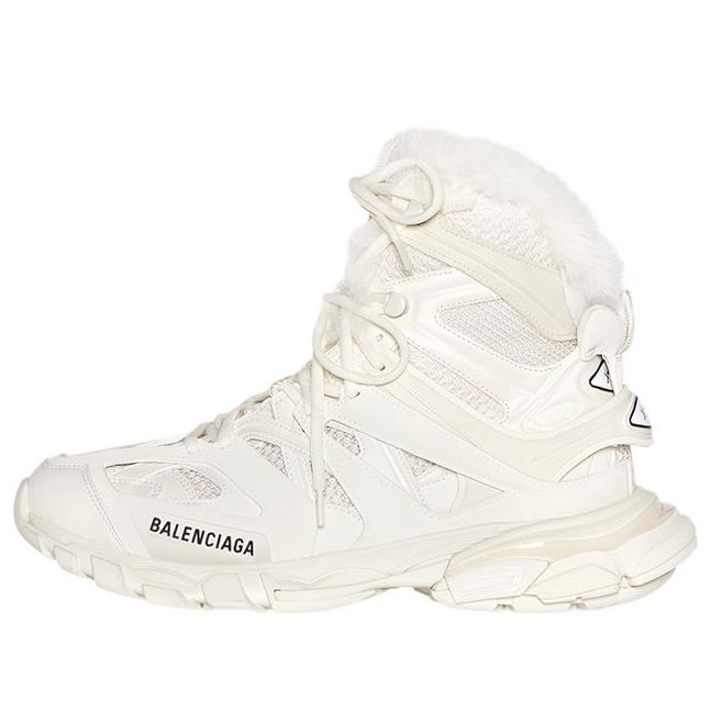 (WMNS) Balenciaga Track Hikers 'Fake Fur Beige White' 668559W3CQ29700