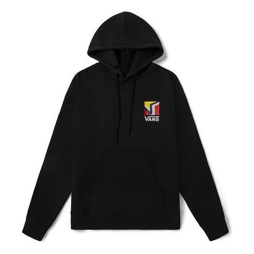 Vans Pullover Hoodies 'Black White Red Yellow' VN0A54JABLK