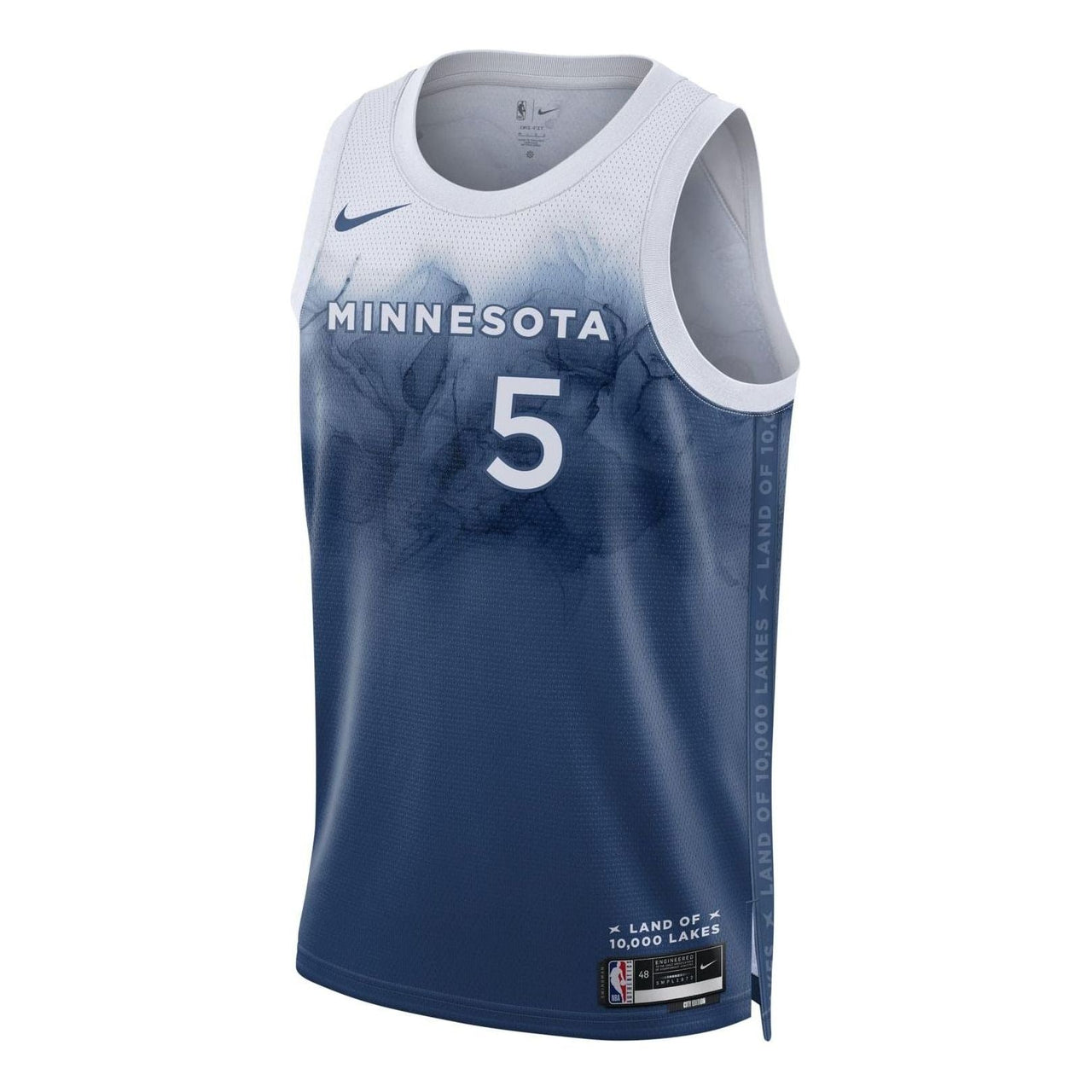 Nike x NBA Minnesota Timberwolves City Edition 2324 Swingman Jersey 'Anthony Edwards 5' DX8510-481
