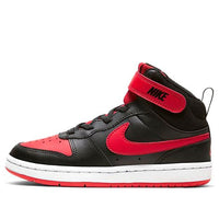 (PS) Nike Court Borough Mid 2Velcro 'Bred' CD7783-003