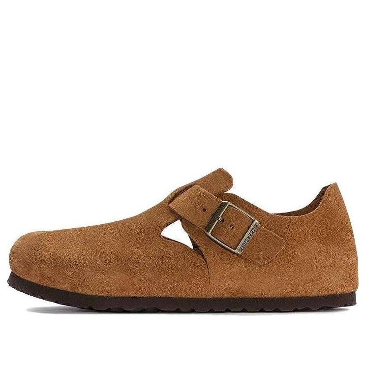 Birkenstock London Suede Leather 'Mink' 1023519
