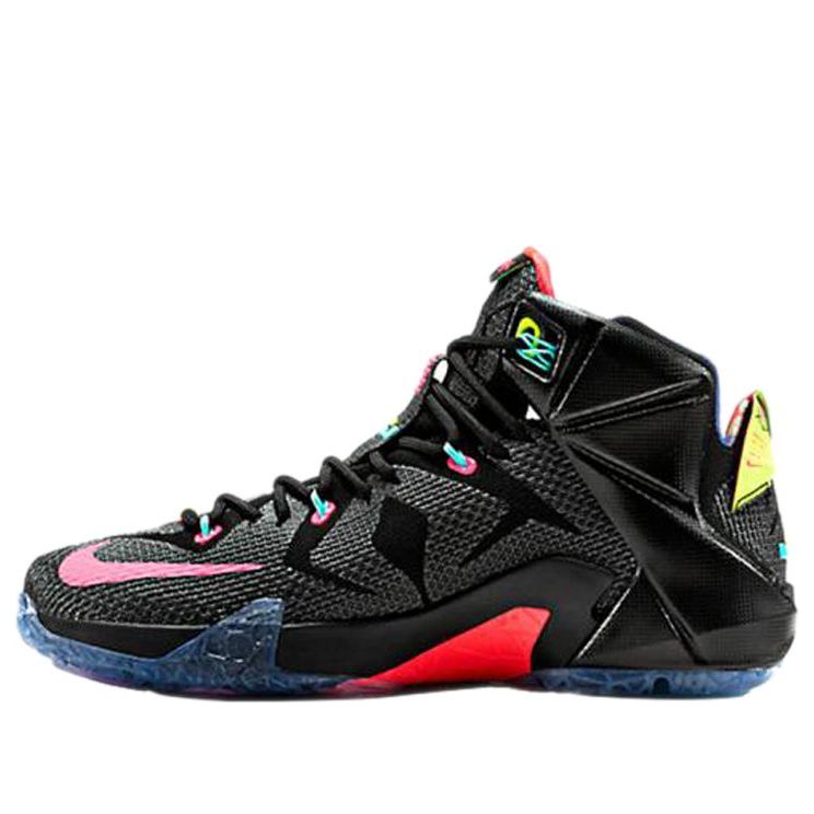 Nike Lebron 12 EP Data James 'Black Red' 707781-068