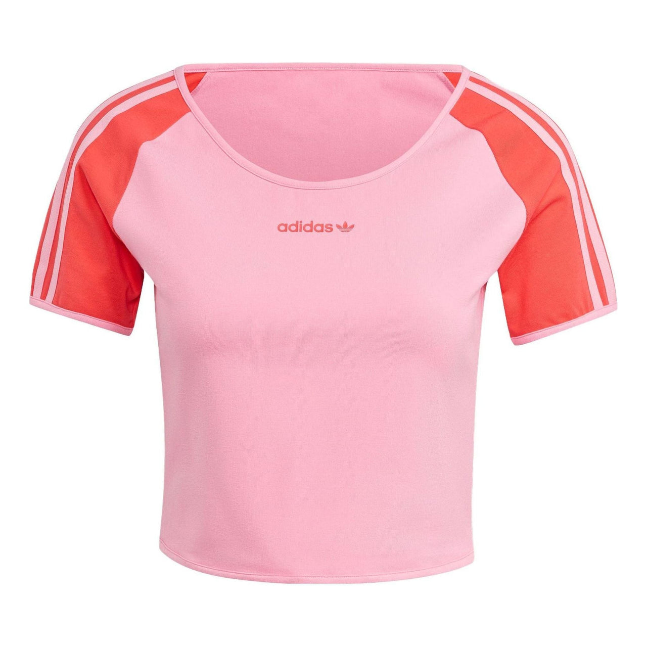 (WMNS) adidas originals Island Club Short T-Shirt 'Pink' IT8153