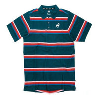 Nike SB x Parra Crossover Casual Stripe Short Sleeve polo Asia Edition Green Dark green CI2025-347