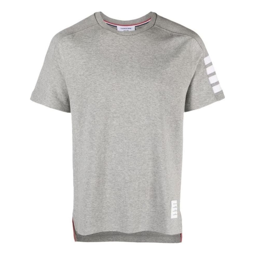 THOM BROWNE Short Sleeve T-Shirt 'Gray' MJS246A-07323-055