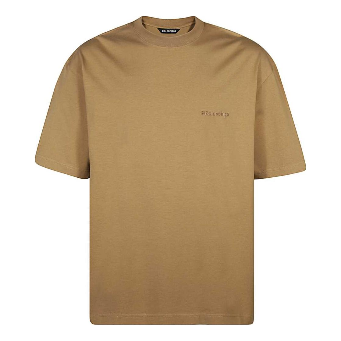 Balenciaga Turn Slit T-Shirt 'Beige' 675016TLVB30950