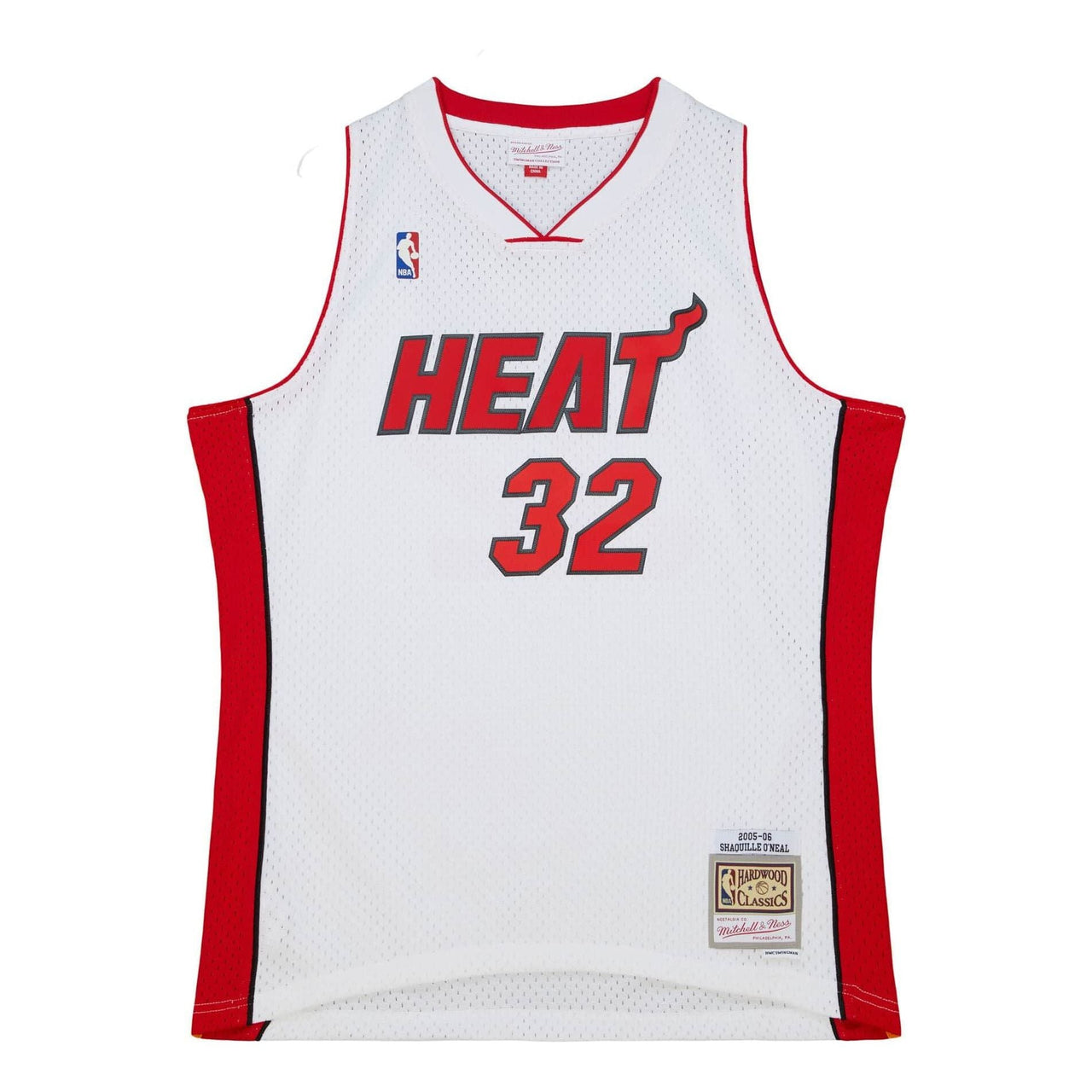 Mitchell & Ness x NBA Miami Heat 2005-06 Swingman Jersey 'Shaquille O'Neal 32' SMJY5667-MHE05SONWHIT