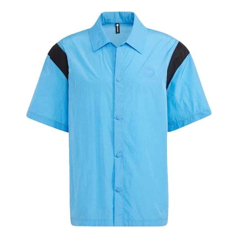adidas Neo Basketball T-Shirts 'Blue Black' HM9975