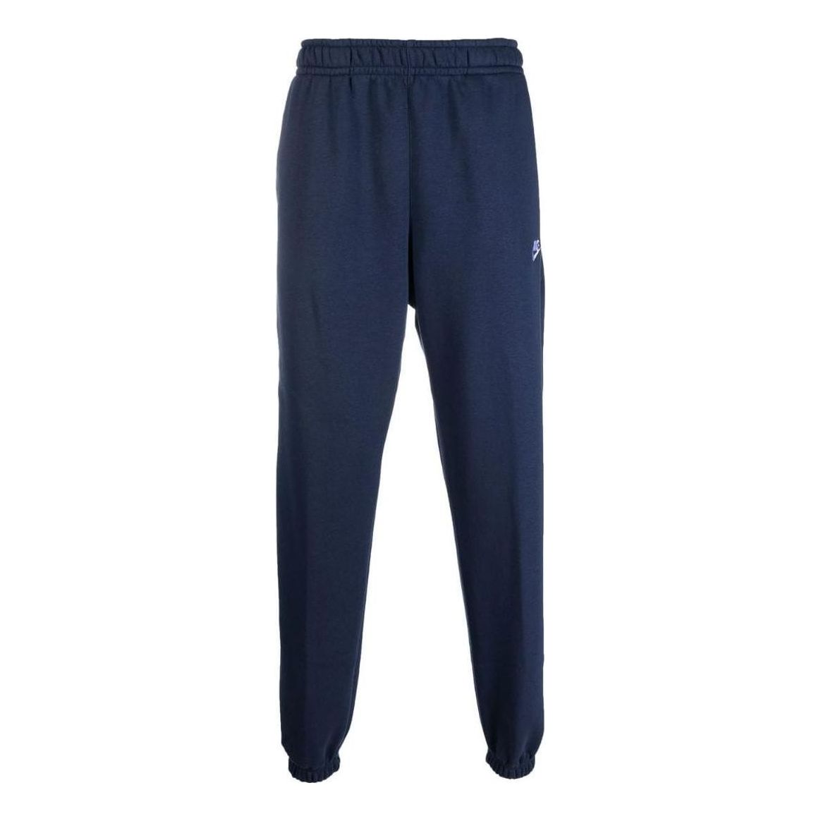 Men's Nike Brand Logo Embroidered Solid Color Cotton Sports Pants/Trousers/Joggers Navy Blue BV2737-410
