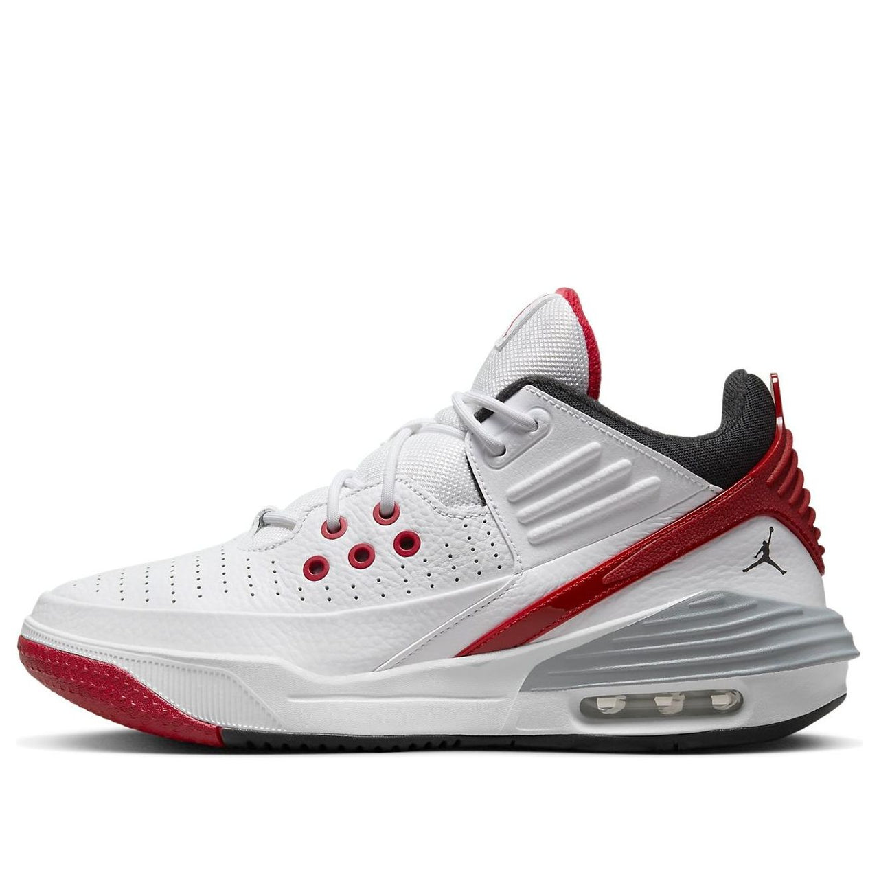 Air Jordan Max Aura 5 'White Black Varsity Red' DZ4353-101