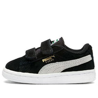 (PS) PUMA Suede 2 Straps 'Black White' 356274-01
