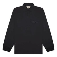 Fear of God Essentials FW20 Long Sleeve Polo Shirt 'Black' FOG-FW20-362