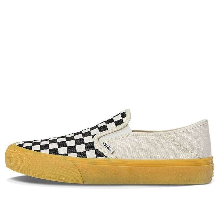 Vans Slip-on Casual Low Tops Skateboarding Shoes Unisex Black White VN0A5HYQ1KP