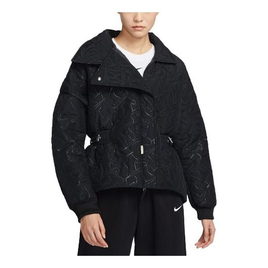 (WMNS) Nike S.G NSW Jacket SC 'Black' DV8213-010
