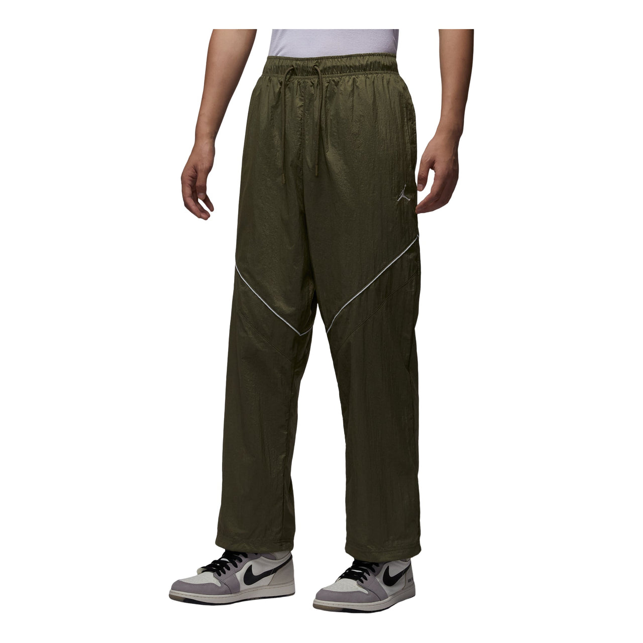 Air Jordan Brooklyn Draft Trousers 'Olive Green Sail' IB1048-222