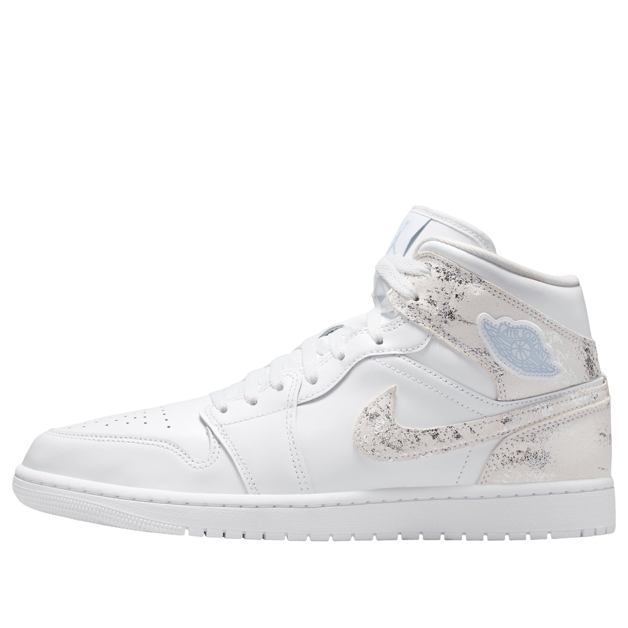 Air Jordan 1 Mid SE 'Distressed White Field Silver' IR2271-100