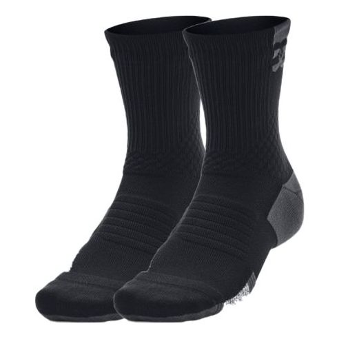 Under Armour Armourdry Playmaker Mid-Crew Socks 'Black' 1376229-001