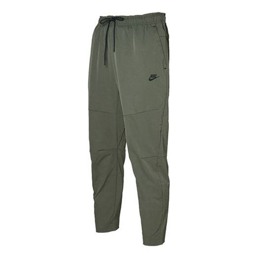 Nike Sportswear Straight Slim Fit Casual Sports Long Pants Green Army green CU4484-380