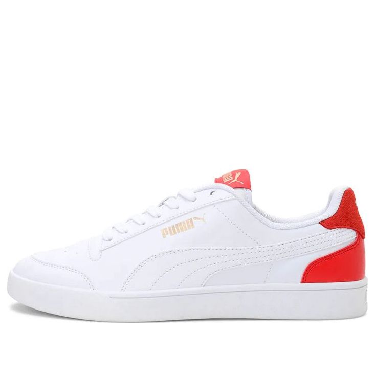 PUMA Shuffle Sneakers White/Red 309668-06