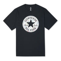 Men's Converse Chuck Pattern Round Neck Casual Sports Breathable Short Sleeve Black 10021506-A01