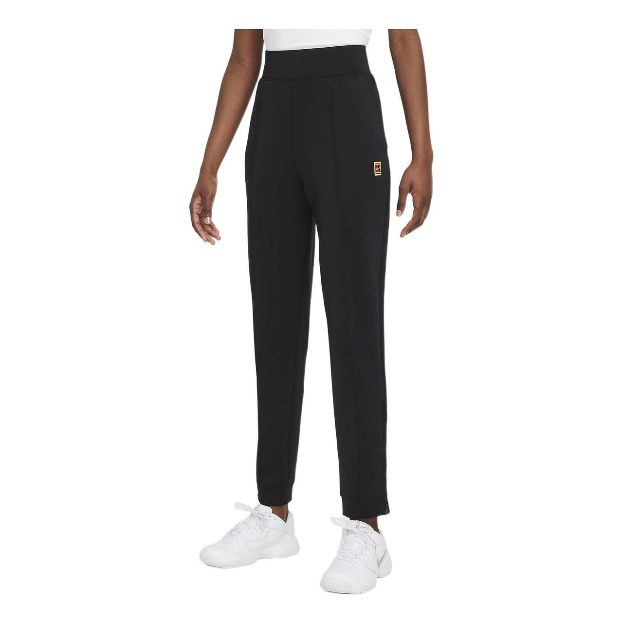 (WMNS) NikeCourt Dri-FIT Knit Tennis Trousers 'Black' DA4723-010