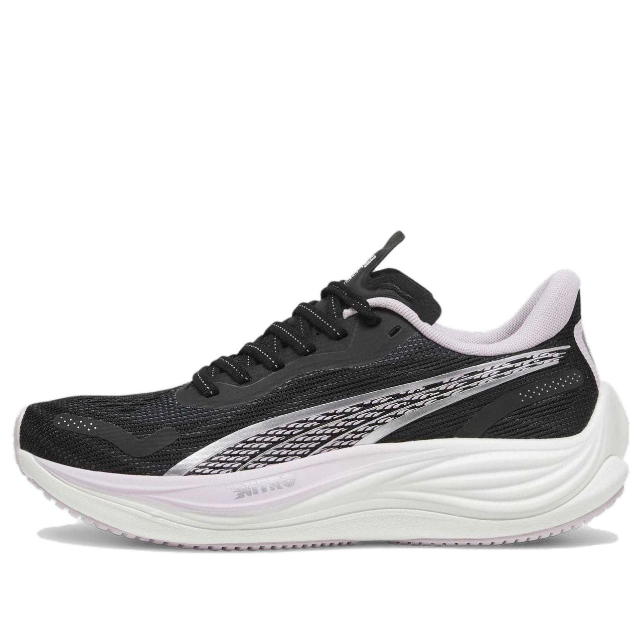 (WMNS) PUMA Velocity Nitro 3 'Black Silver Grape Mist' 377749-02
