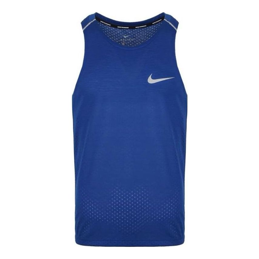 Nike Knit Breathable Sleeveless Vest 'Blue' AQ9918-438