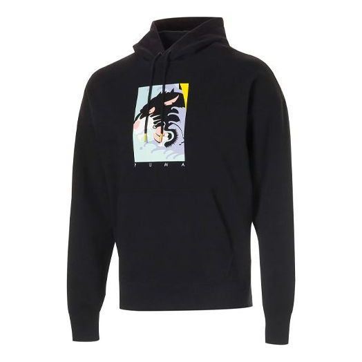 PUMA Fierce Cat Graphic Hoodie 'Black' 579093-01