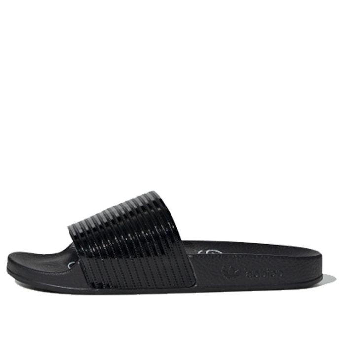 (WMNS) adidas originals Adilette W 'Black' F33934