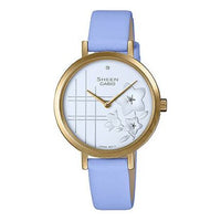 Casio Sheen Minimalistic Analog Watch 'Crystal Light Blue White' SHE-C140GL-2AUPFH-PERSON