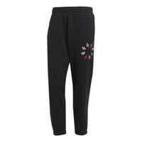 adidas Adicolor Shattered Trefoil Sweat Pants 'Black' H37730