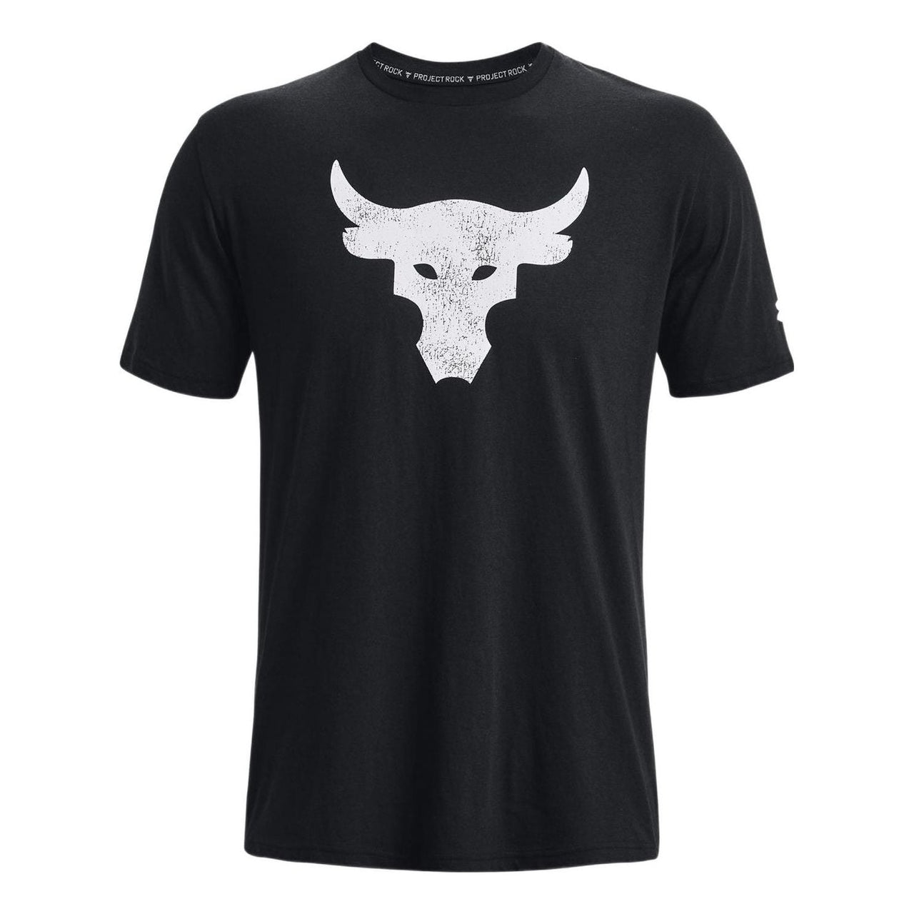 Under Armour Project Rock Brahma Bull Short Sleeve T-shirt 'Black Ivory' 1361733-003