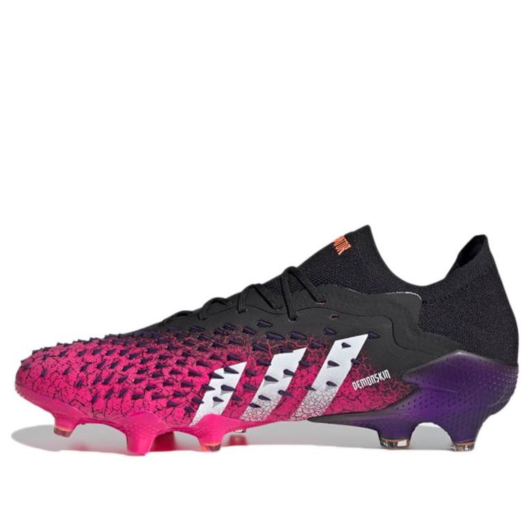 adidas Predator Freak.1 FG Demonskin Tee 'Black Shock Pink' FW7244
