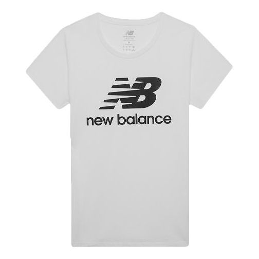 New Balance Tee White AWT91546-1