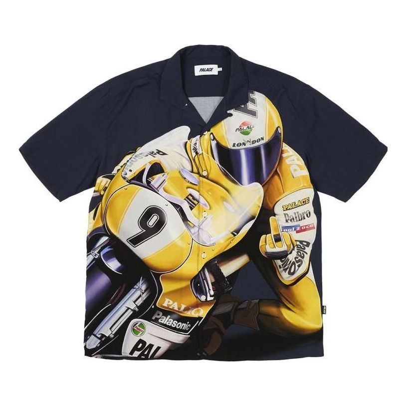 Palace Skrrt Shirt 'Navy' P25SHT029