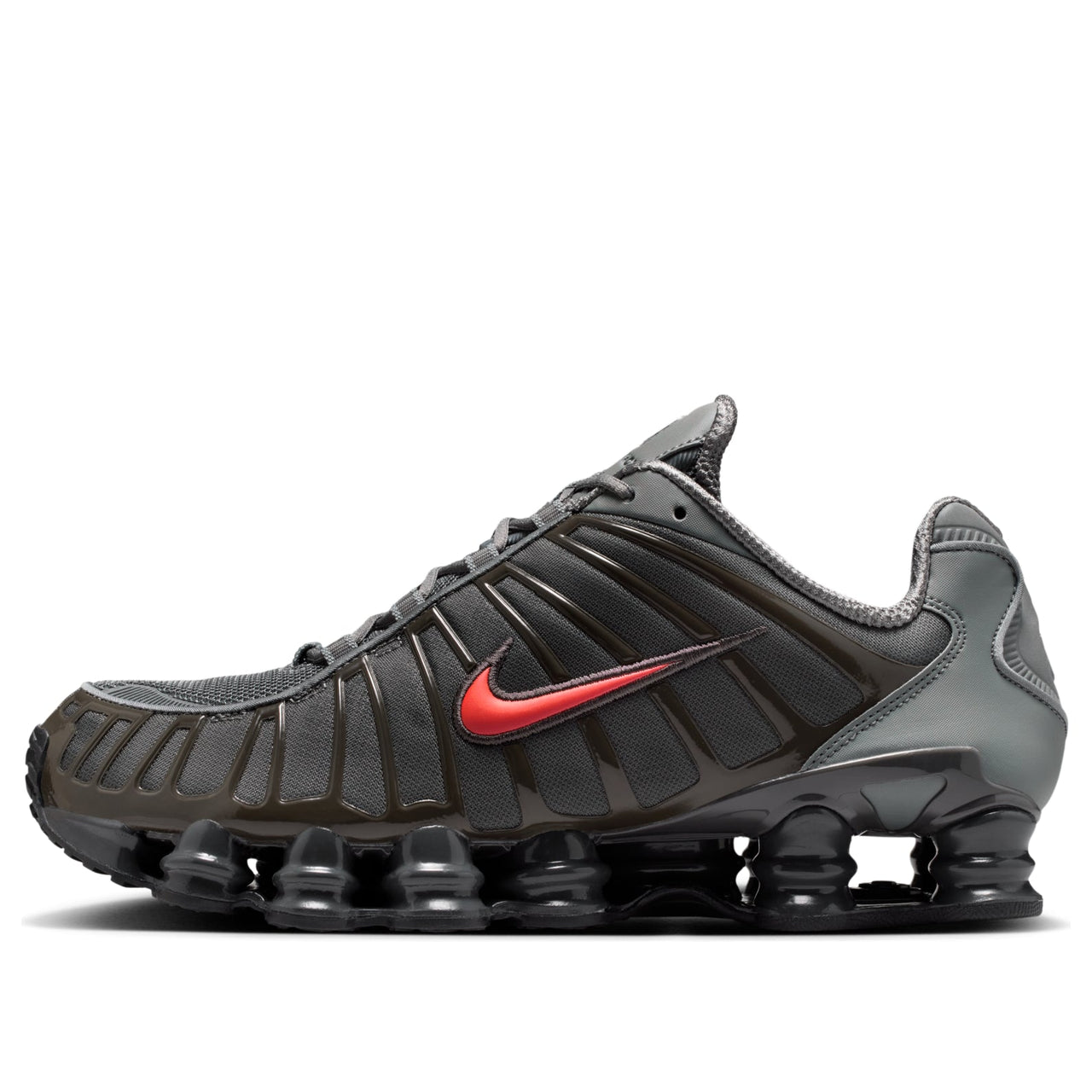 Nike Shox TL SE 'Smoke Grey Bright Crimson' IQ6599-003