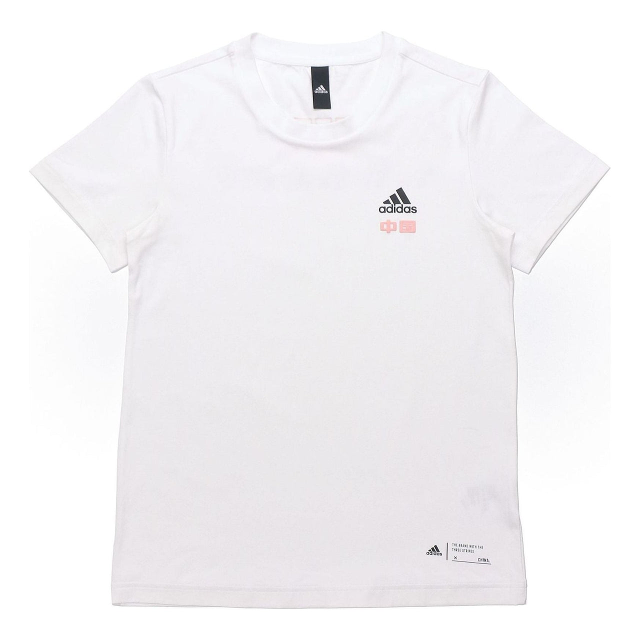 (WMNS) adidas Panda Print Sports T-Shirt 'White' GP1846