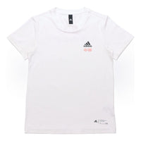 (WMNS) adidas Panda Print Sports T-Shirt 'White' GP1846