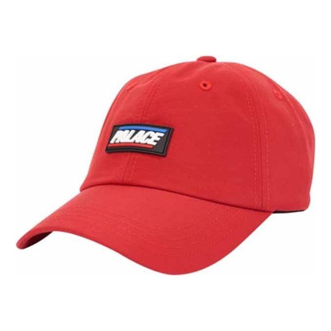 Palace Patch Shell 6-Panel Cap 'Red' P15H024