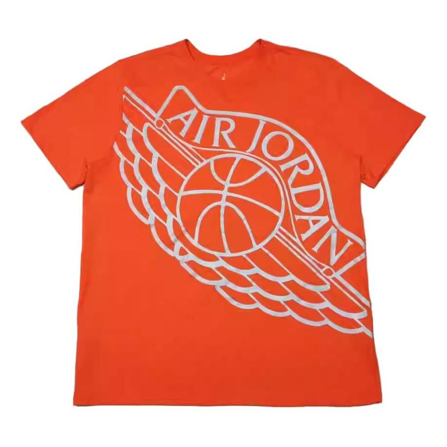 Air Jordan Mens Wingspan T-Shirt 'Orange' 748552-891