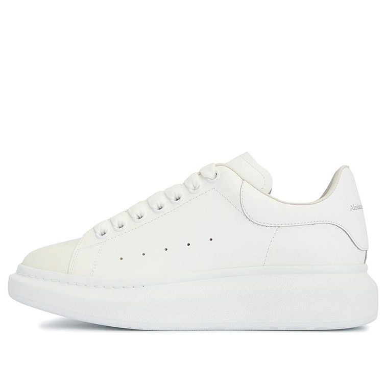 (WMNS) Alexander McQueen Oversized Sneakers 'White' 645867WHZ4N9086