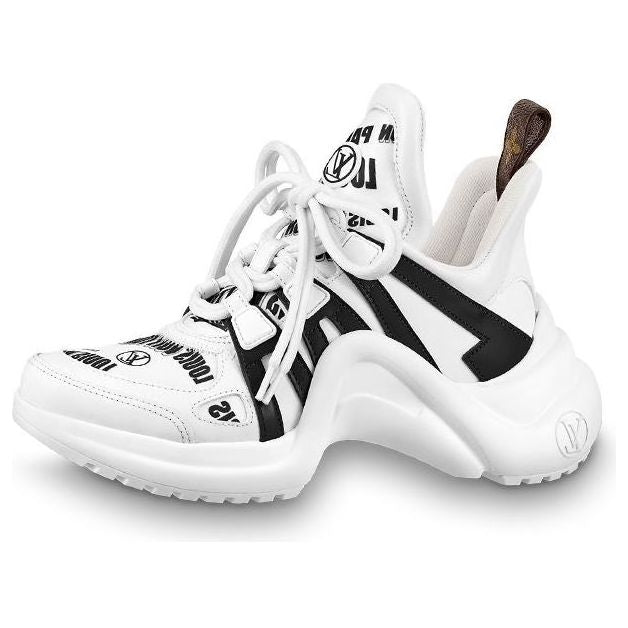 (WMNS) LOUIS VUITTON Archlight 1.0 Sneakers 'White Black ' 1A9D3Y