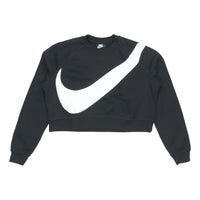 (WMNS) Nike Sportswear Swoosh Large Round Neck Black BV3934-011