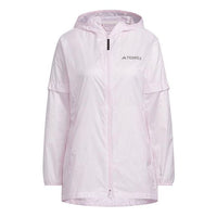 (WMNS) adidas Terrex Windbreaker Jackets 'Pink' IL3807