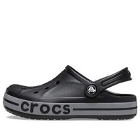 (GS) Crocs Bayaband Reflective Band Clogs 'Black Grey' 209213-001