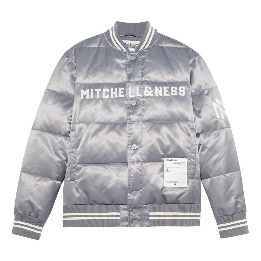 Mitchell & Ness Down Jacket 'Silver' MNSYAWTODJ025-GRY