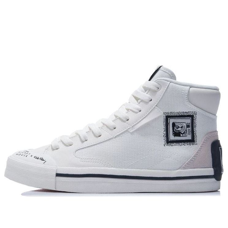 Li-Ning x Disney Mickey x Keith Haring Series Mid /Black AECR061-4