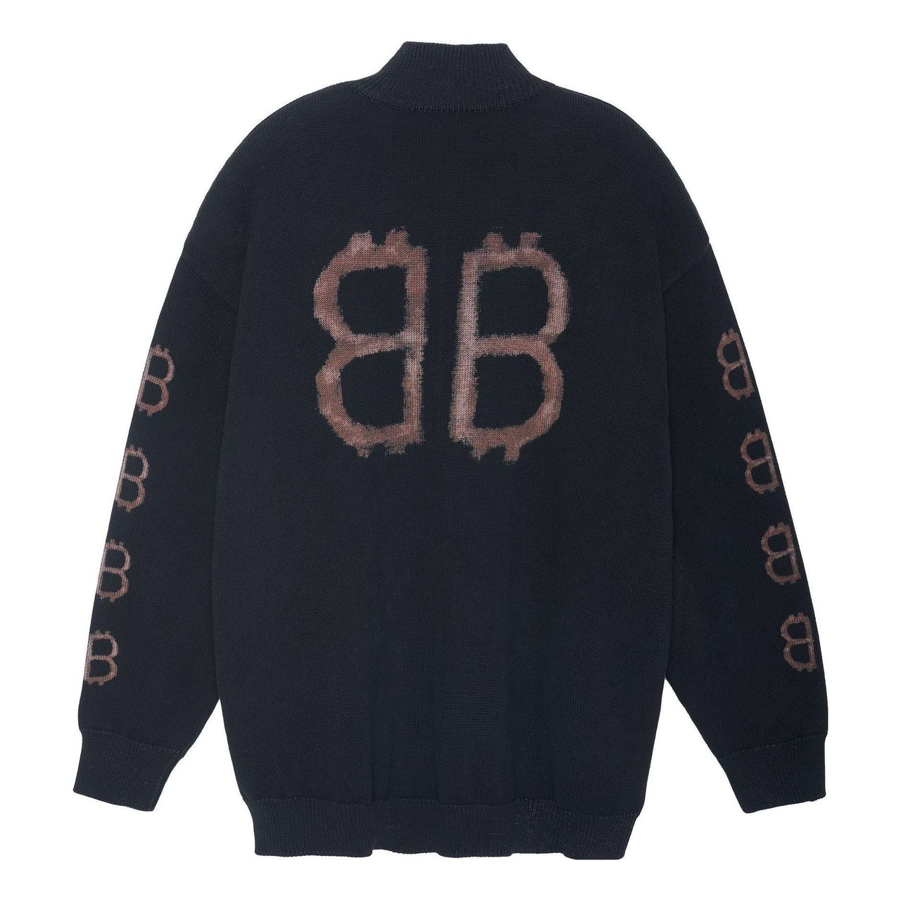 Balenciaga Crypto Sweater Medium Fit 'Black' 750413T32801000